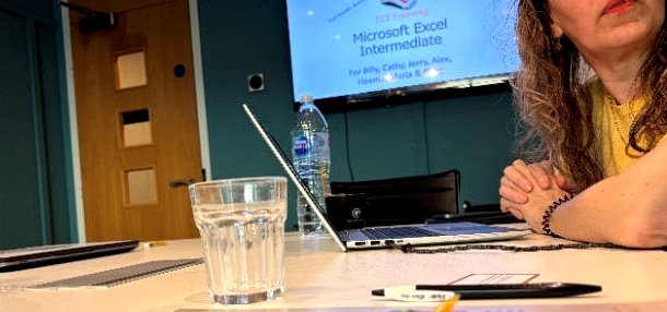 Microsoft Excel training in Reading